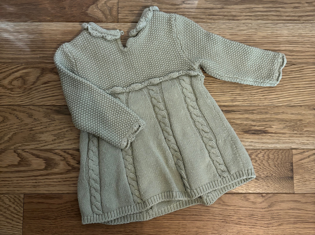 Baby girls knit dress