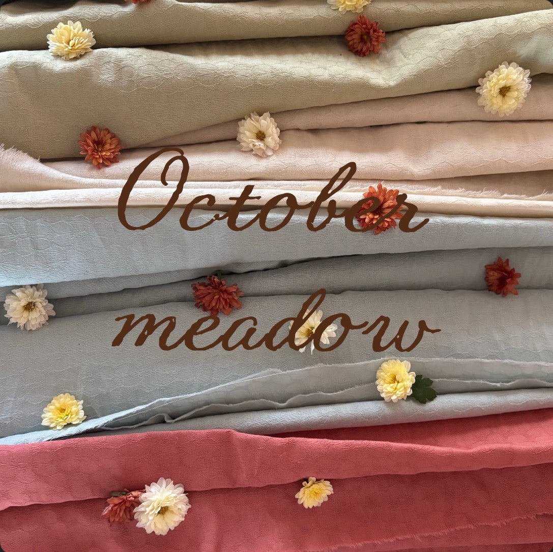 October Meadow fabric