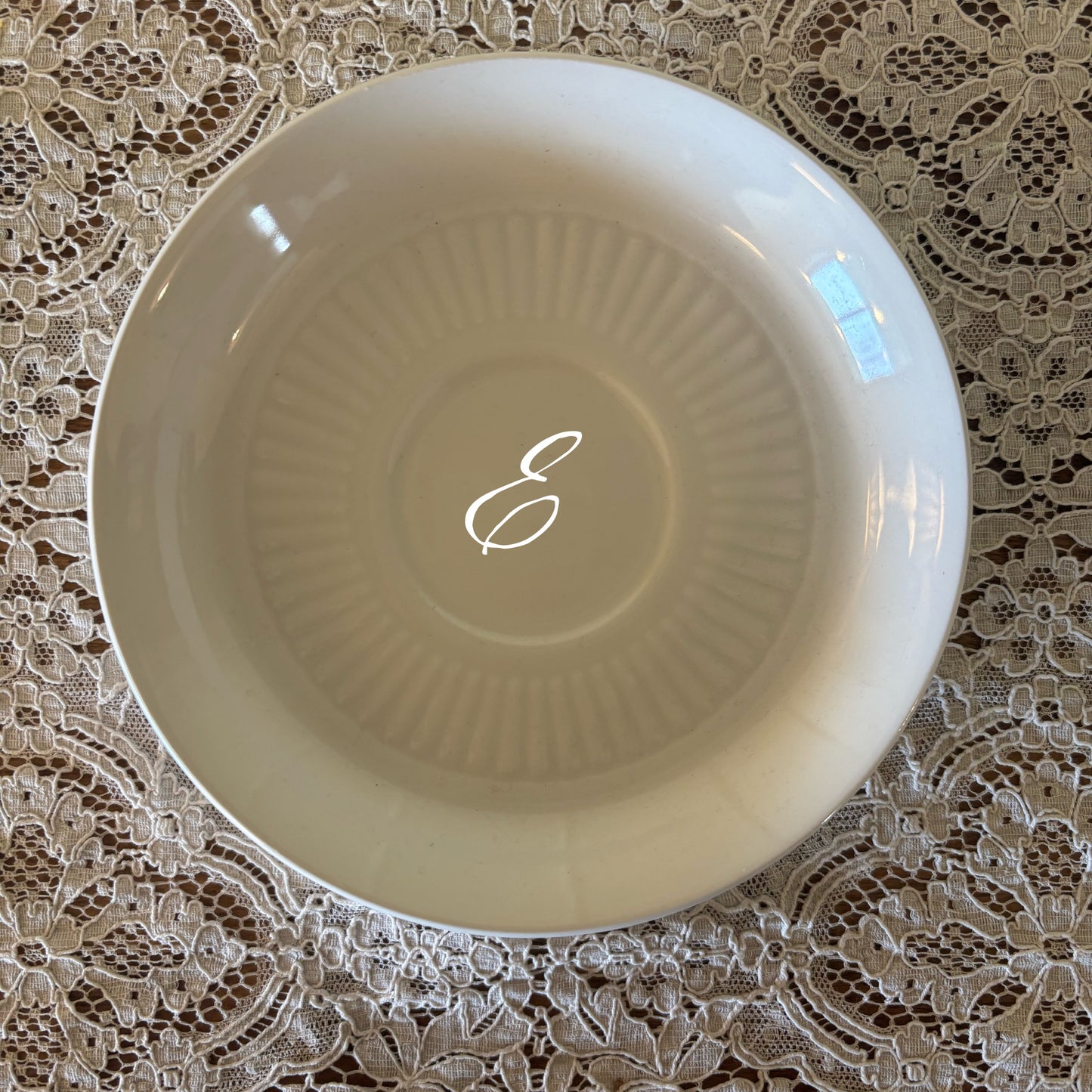 Antique saucer