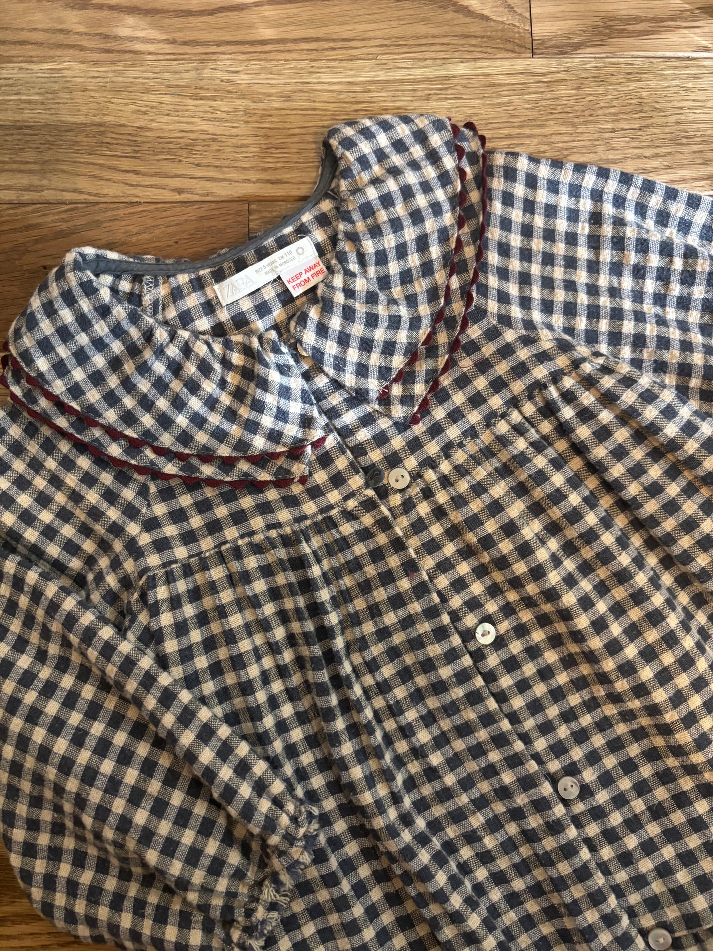 Gingham dress
