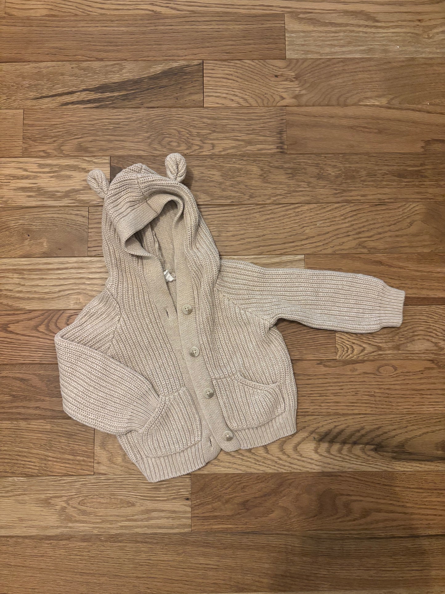 Baby boys bear sweater
