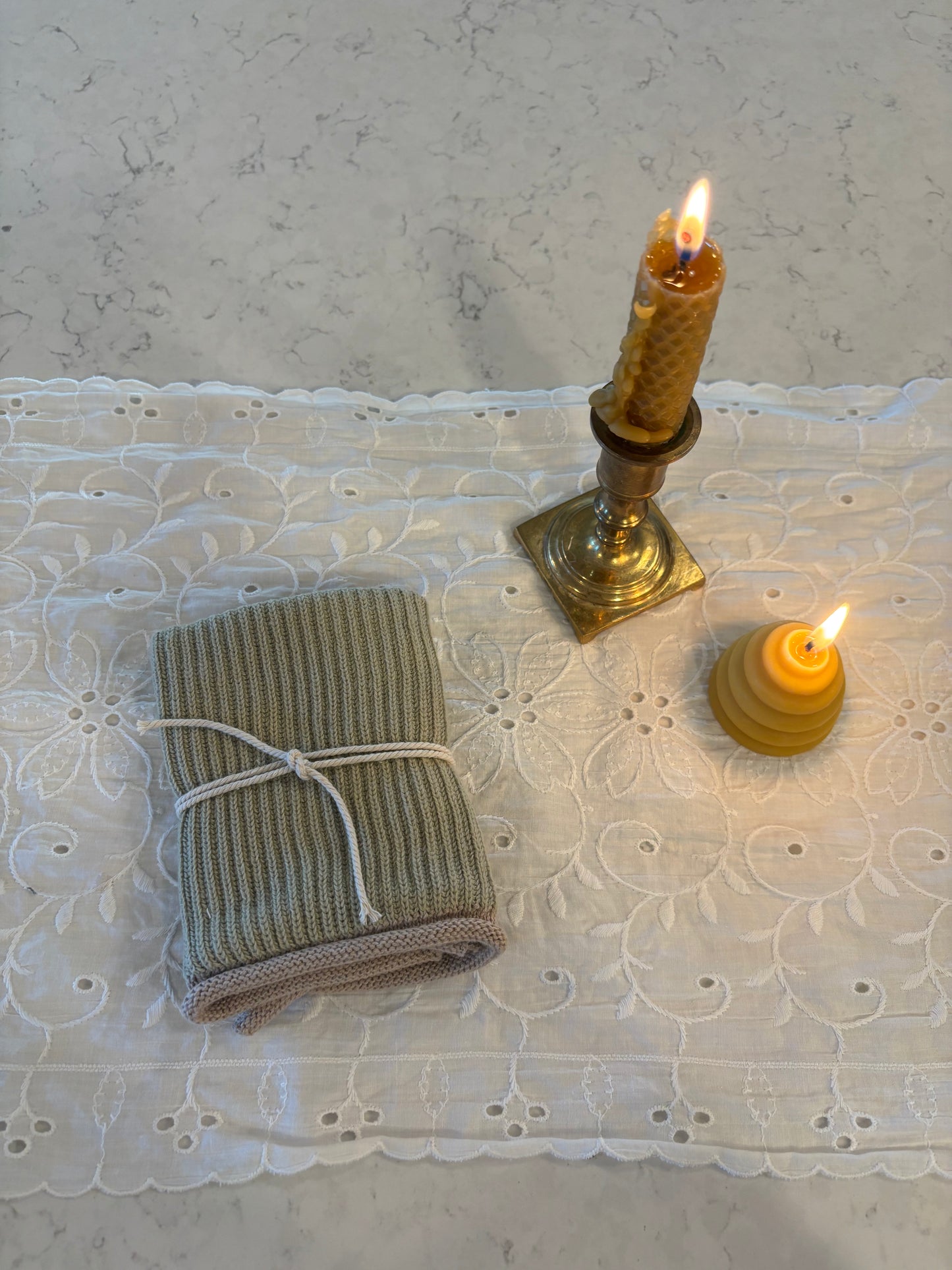 Ripple Knit Dishcloth