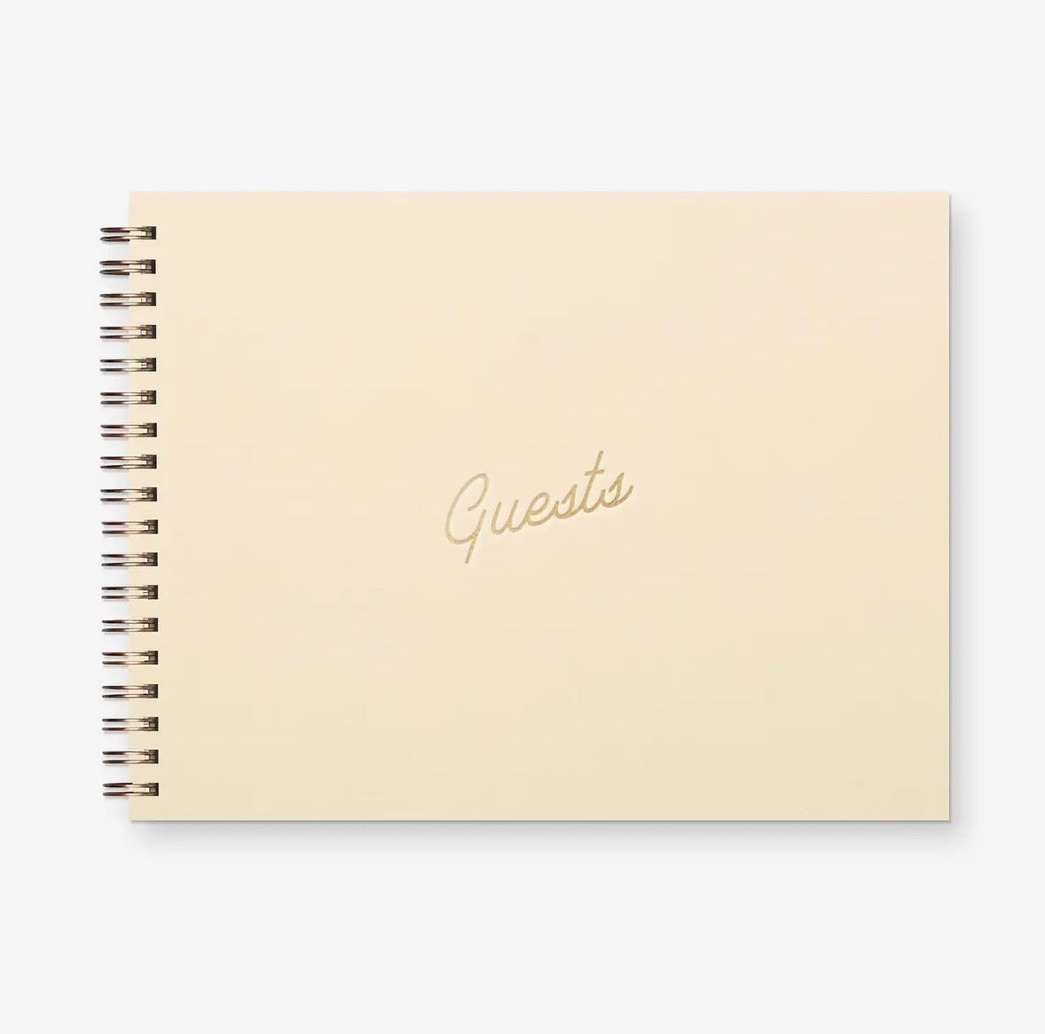 Letterpress Guest Book