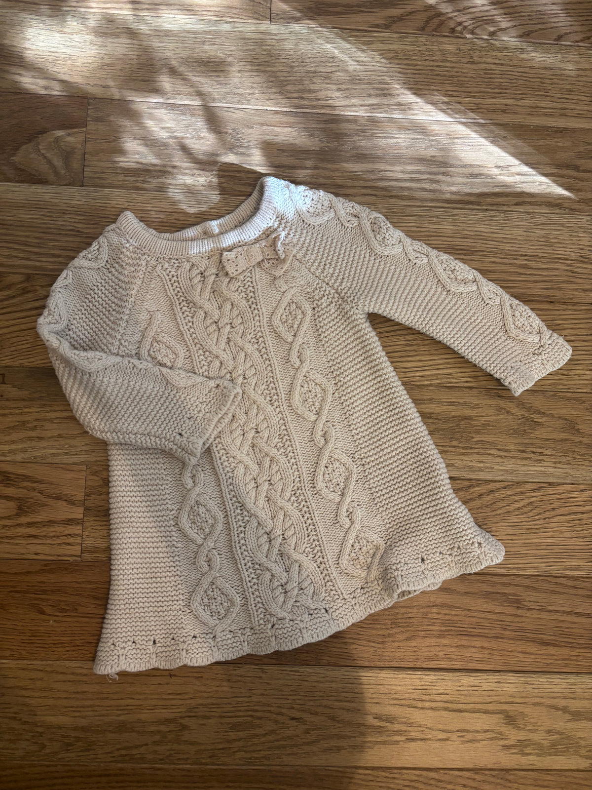 Baby girls knit dress