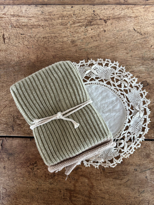 Ripple Knit Dishcloth