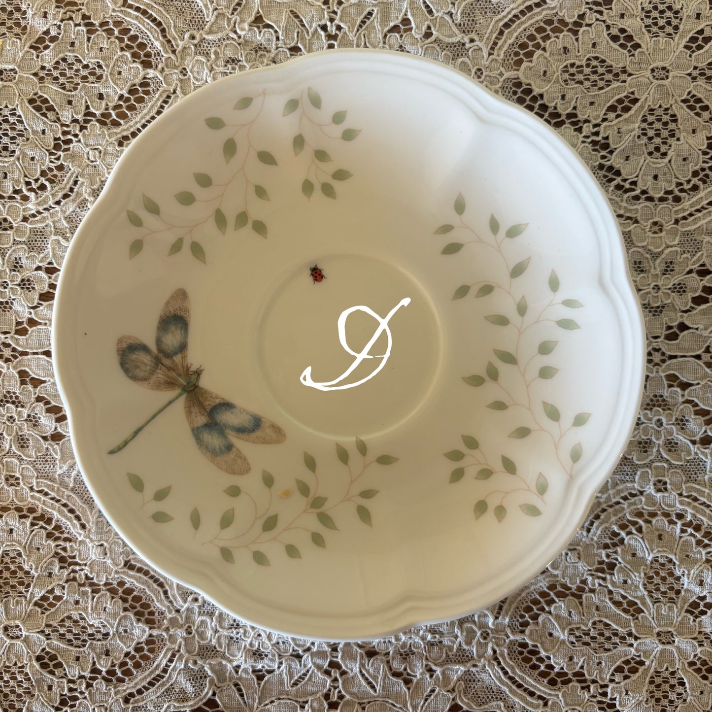 Antique saucer