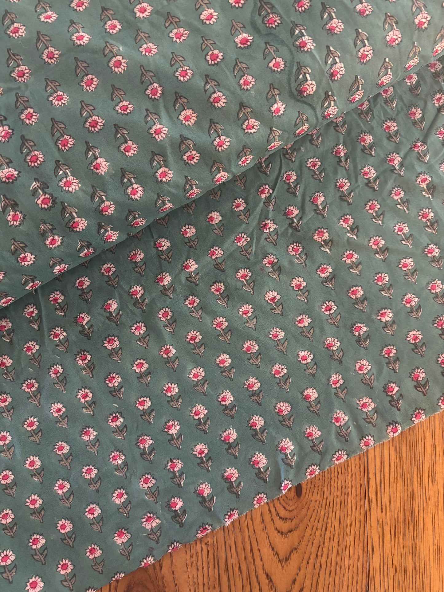 Indian block print cotton
