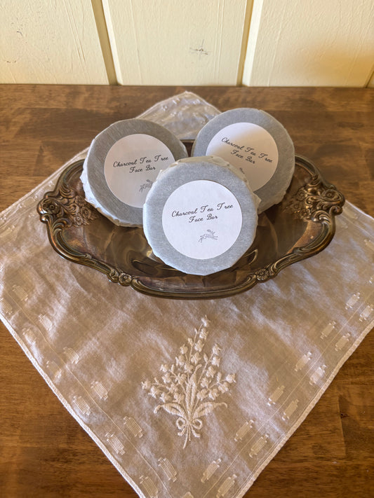 Charcoal Tea Tree Face Bar