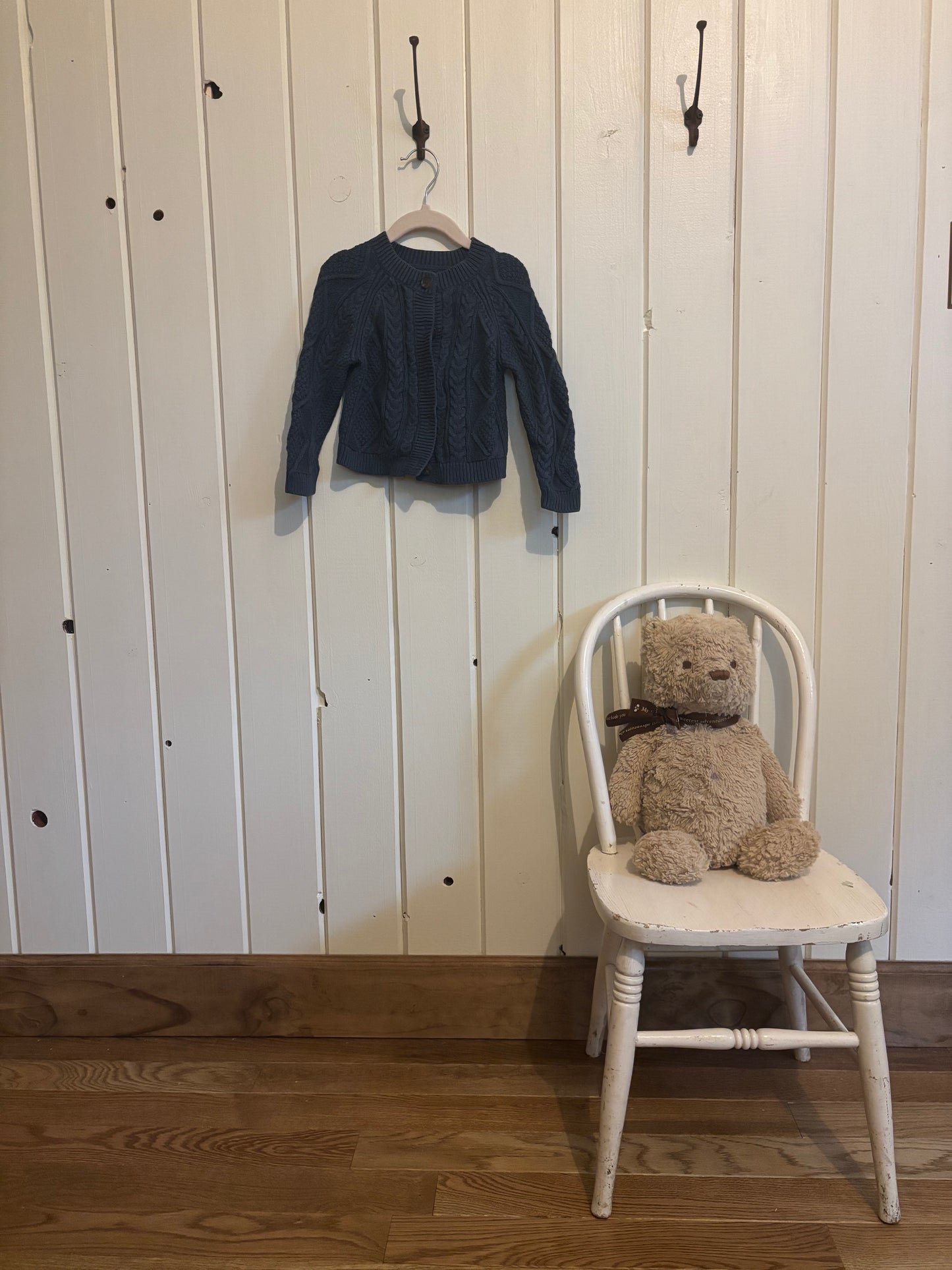 Little Boys navy sweater