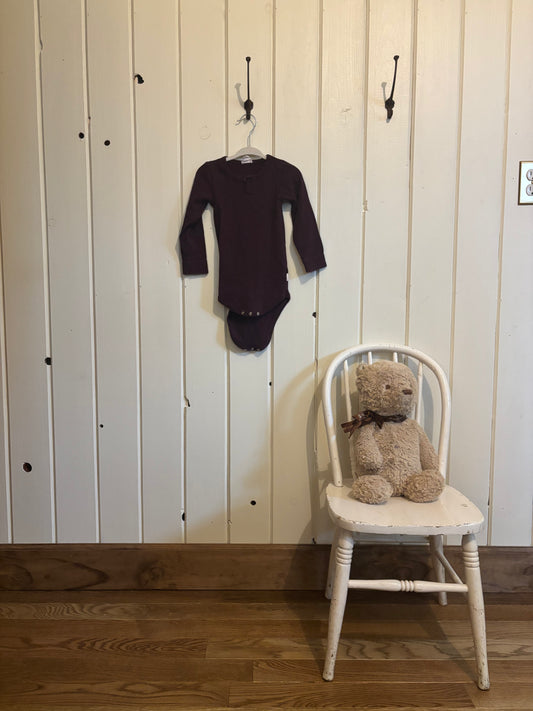 Jamie Kay plum onesie