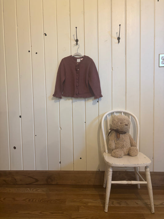 Dark mauve wool sweater