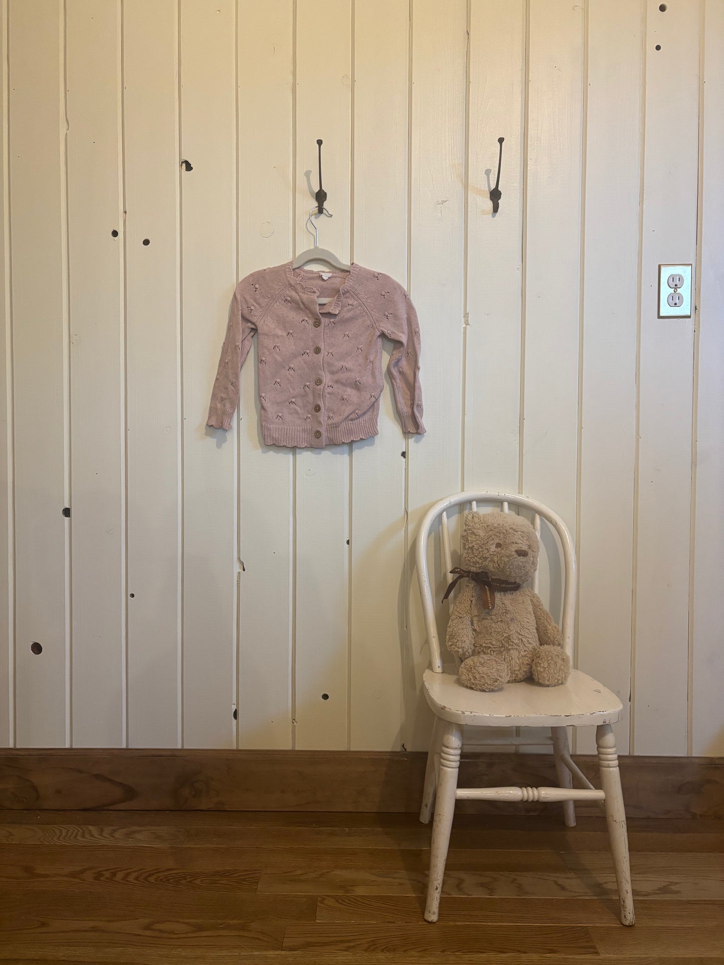 Pink bobble sweater