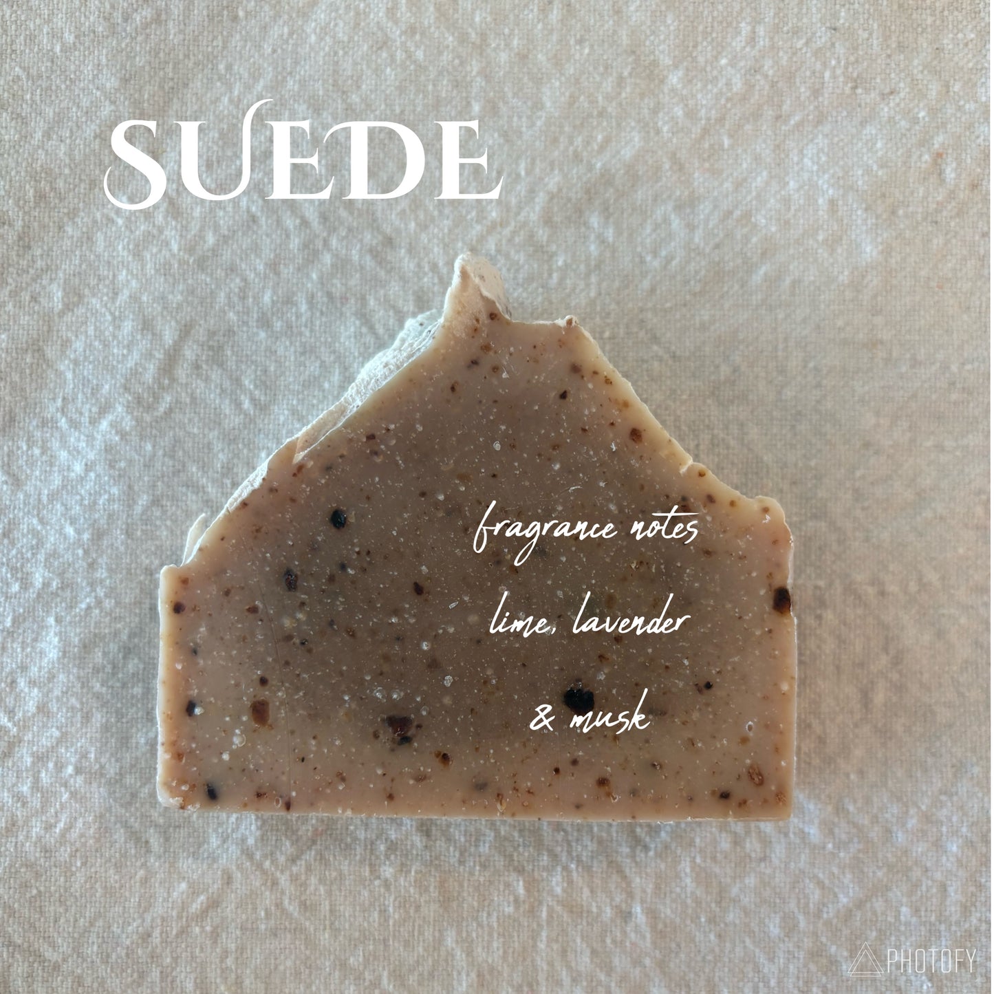 Suede Soap Bar